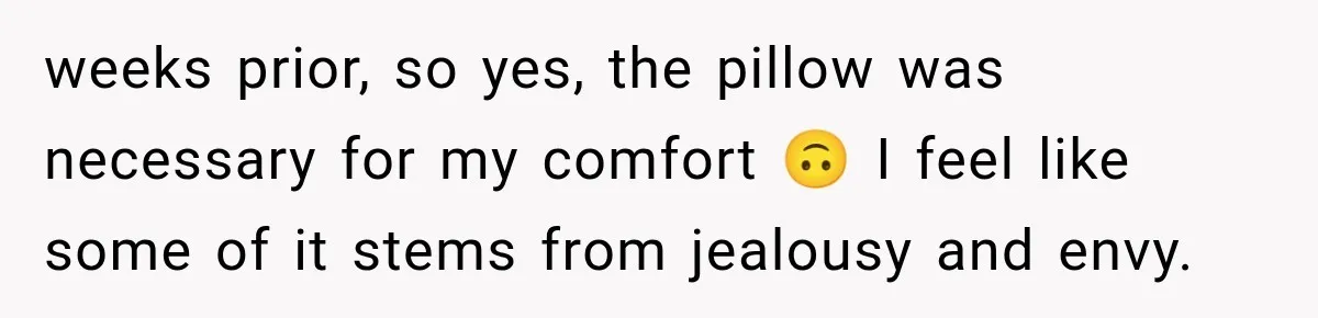 MIL Sends “Perfect Mother” Advice Right After Mom Asks For Help, And She’s Had Enough weeks prior, so yes, the pillow was necessary for my comfort 🙃 I feel like some of it stems from jealousy and envy.