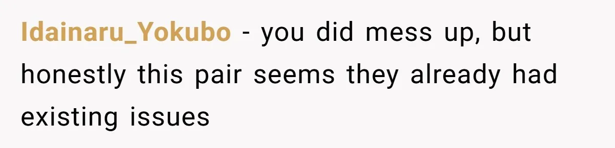 He Meant to Text the Right Dave, but Accidentally Sent Another Man Into a Marriage Panic Idainaru_Yokubo − you did mess up, but honestly this pair seems they already had existing issues