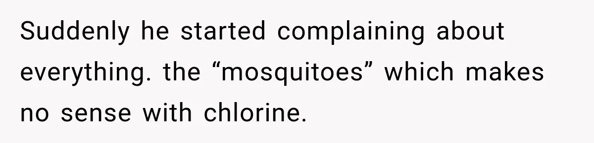 Man Finds His Chicken Coop Destroyed, Then Checks the Camera and Recognizes His Neighbor Suddenly he started complaining about everything. the “mosquitoes” which makes no sense with chlorine.