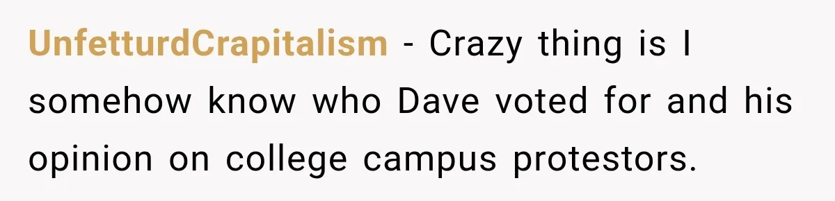Man Finds His Chicken Coop Destroyed, Then Checks the Camera and Recognizes His Neighbor UnfetturdCrapitalism − Crazy thing is I somehow know who Dave voted for and his opinion on college campus protestors.