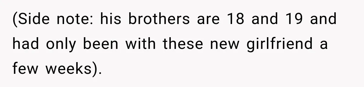 Pregnant Woman Refuses MIL Newborn Visits After She Turns the Baby Shower Into Family Drama (Side note: his brothers are 18 and 19 and had only been with these new girlfriend a few weeks).
