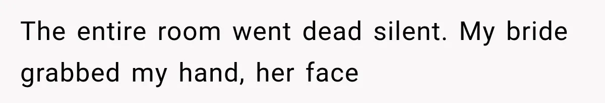 Stepmom Humiliates Groom At His Wedding, Then Loses Access To The Money She Loved The entire room went dead silent. My bride grabbed my hand, her face