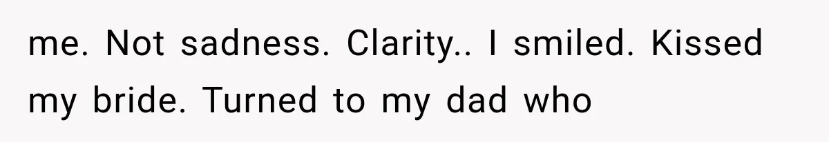 Stepmom Humiliates Groom At His Wedding, Then Loses Access To The Money She Loved me. Not sadness. Clarity.. I smiled. Kissed my bride. Turned to my dad who