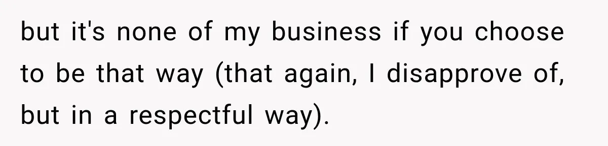 Woman Refuses to Sit Beside a Skinny Passenger, but Her Reasoning Gets More Absurd by the Sentence but it's none of my business if you choose to be that way (that again, I disapprove of, but in a respectful way).