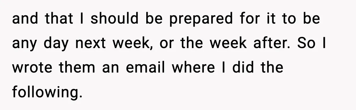 Neighbor’s Termite Crew No-Showed Twice, So Homeowner Finally Revoked Access to the Yard and that I should be prepared for it to be any day next week, or the week after. So I wrote them an email where I did the following.