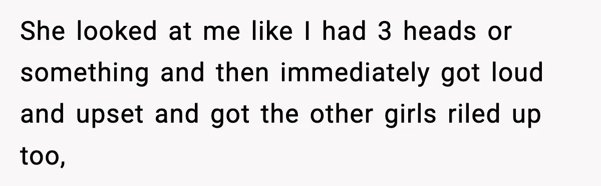 Cashier Refuses to Cover Woman’s 50-Cent Shortfall, and She Finally Returns One Item She looked at me like I had 3 heads or something and then immediately got loud and upset and got the other girls riled up too,