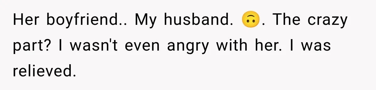 Husband Threatened Divorce Revenge, Then Lost Almost Everything He Tried To Protect Her boyfriend.. My husband. 🙃. The crazy part? I wasn't even angry with her. I was relieved.