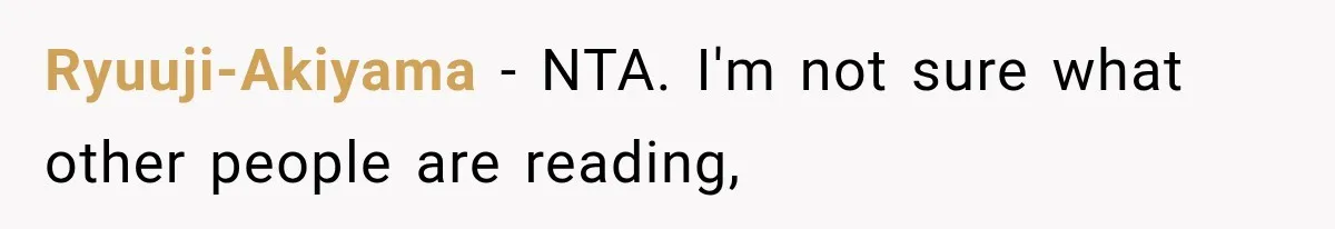 Ryuuji-Akiyama − NTA. I'm not sure what other people are reading,