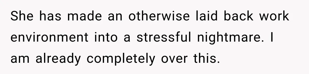 Lab Worker Struggles To Train Deaf Coworker, Then Disability Complaints Raise The Stakes She has made an otherwise laid back work environment into a stressful nightmare. I am already completely over this.
