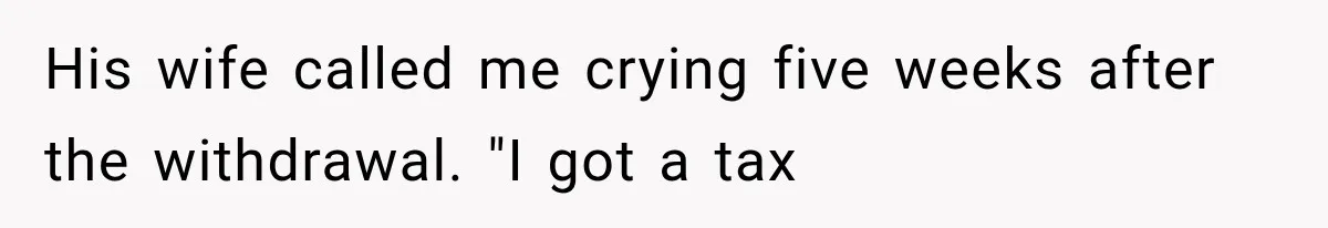 Brother Uses a Child’s College Fund for Kayaks and Gear, Then Begs His Sister to Drop the Lawsuit His wife called me crying five weeks after the withdrawal. "I got a tax