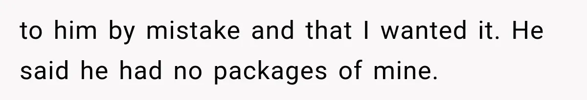 Neighbor Installs Misdelivered Ring Cameras on His Own House, Then Blames Amazon When the Owner Confronts Him to him by mistake and that I wanted it. He said he had no packages of mine.