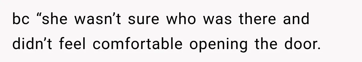 Mom Gets Locked Outside Barefoot With Her Toddler, Then MIL Refuses the Spare Key Because She Hasn’t Showered bc “she wasn’t sure who was there and didn’t feel comfortable opening the door.