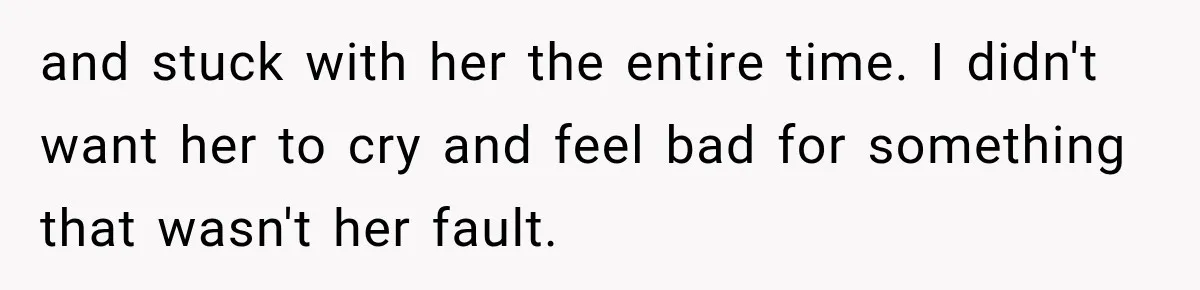 Bride Gets Left at the Altar, Then Learns Her Fiancé Skipped the Wedding Because He Found Out He Has a Son and stuck with her the entire time. I didn't want her to cry and feel bad for something that wasn't her fault.