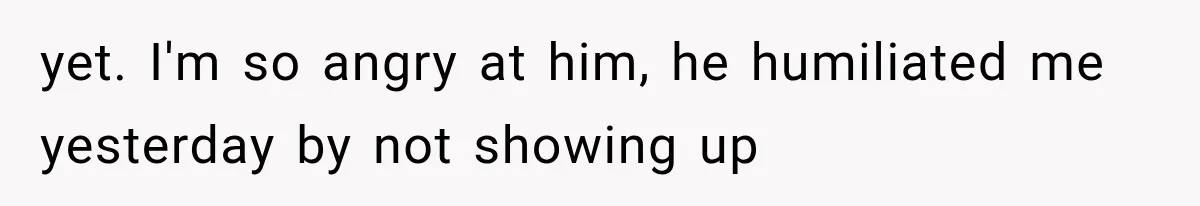 Bride Gets Left at the Altar, Then Learns Her Fiancé Skipped the Wedding Because He Found Out He Has a Son yet. I'm so angry at him, he humiliated me yesterday by not showing up
