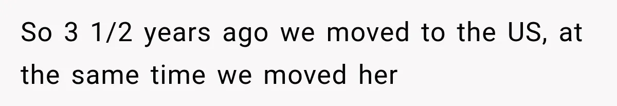 Husband Supports His Wife Through Cancer, Then Learns She Never Ended the Affair She Promised to Stop So 3 1/2 years ago we moved to the US, at the same time we moved her