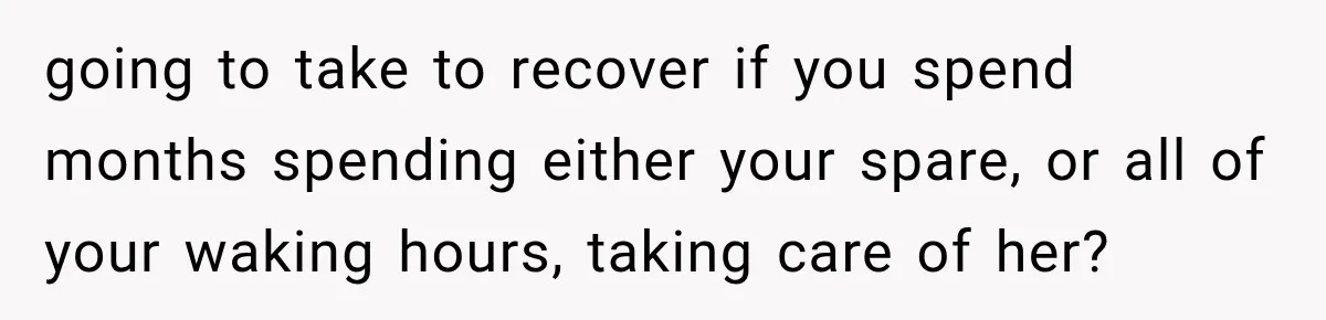 Husband Supports His Wife Through Cancer, Then Learns She Never Ended the Affair She Promised to Stop going to take to recover if you spend months spending either your spare, or all of your waking hours, taking care of her?