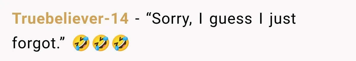 MIL Finds Out Her Son Got Married From Facebook, Then He Gives Her the Perfect Thanksgiving Comeback Truebeliever-14 − “Sorry, I guess I just forgot.” 🤣🤣🤣