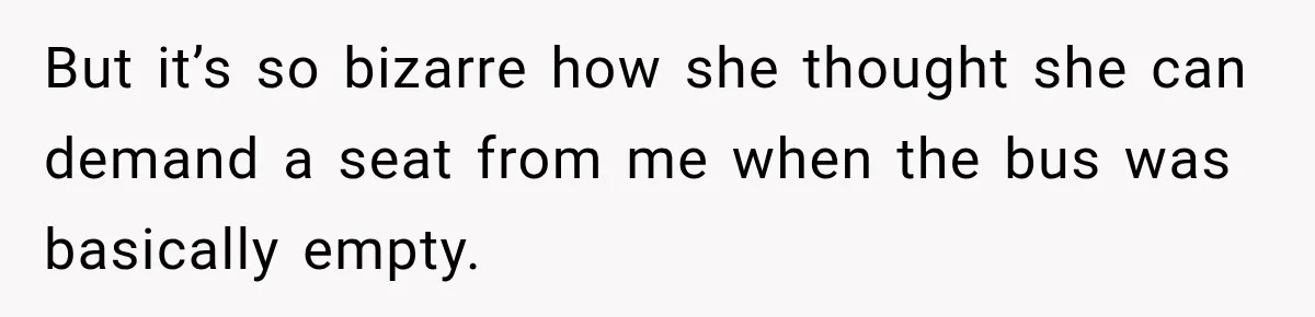 Woman Demands Exhausted Medical Assistant’s Seat on Nearly Empty Bus Because She Says She’s “Privileged” But it’s so bizarre how she thought she can demand a seat from me when the bus was basically empty.