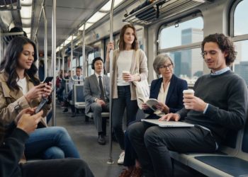 Man Leaves His Work-From-Home Bubble and Gets an Unexpected Lesson From Women on the Train