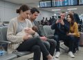 Mom Feeds Her Hungry Baby at the Airport, Then Notices a Stranger Pointing His Phone at Her