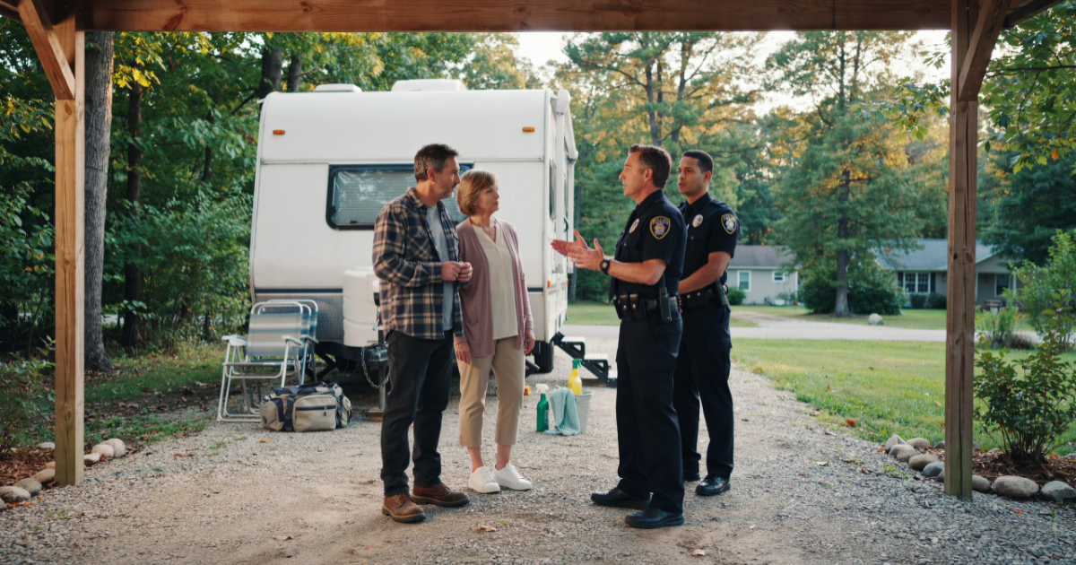 Couple Buys a Camper, Comes Home From Vacation, Then Gets a Visit From Police Couple Buys a Camper, Comes Home From Vacation, Then Gets a Visit From Police