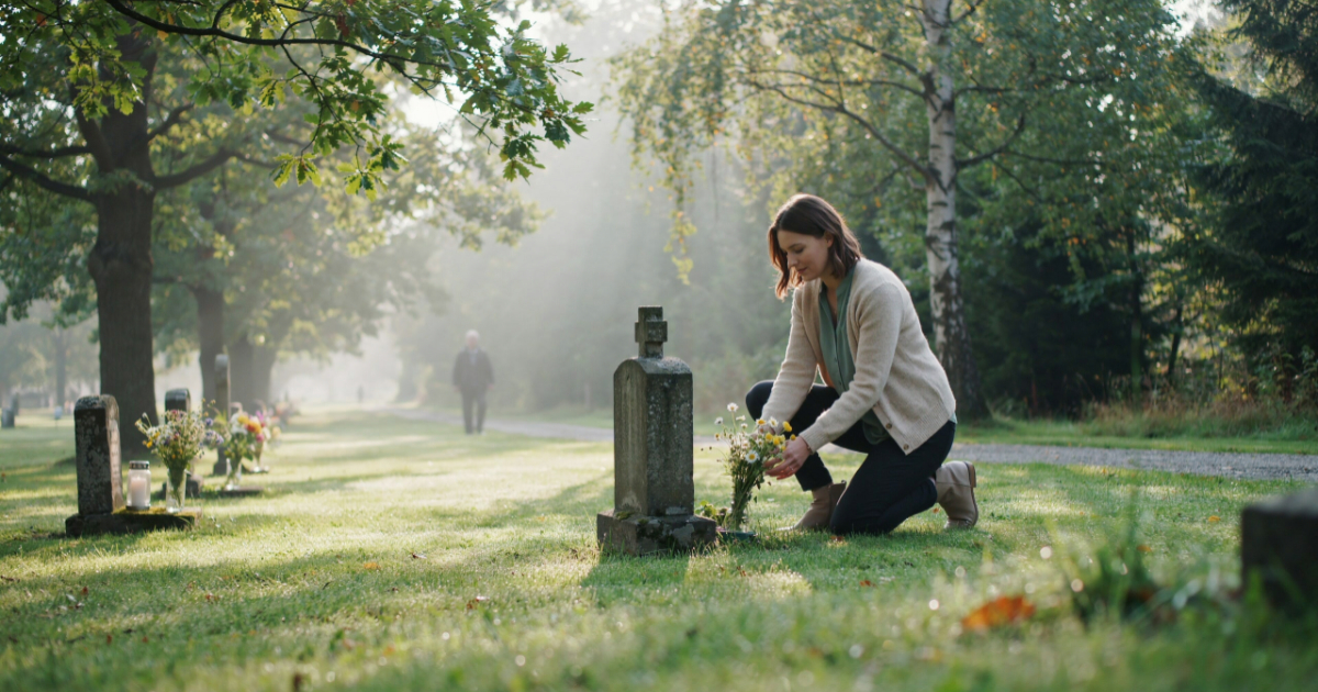 Woman Secretly Leaves Flowers At A Childhood Crush’s Grave To Help His Mother Remember Him Woman Secretly Leaves Flowers At A Childhood Crush’s Grave To Help His Mother Remember Him