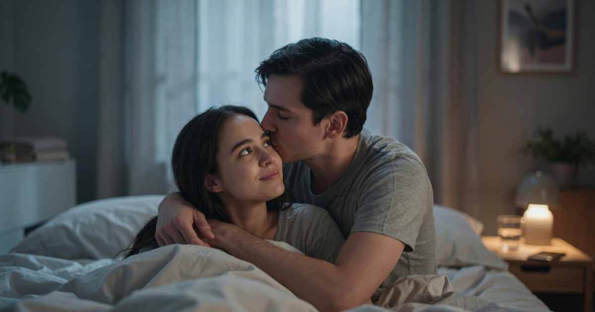 Boyfriend Wakes Up In The Middle Of The Night Just To Tell Her How Much He Loves Her