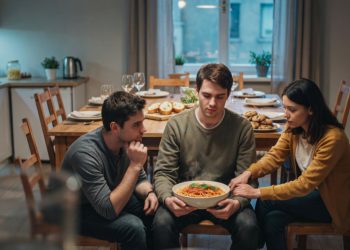 Man Cooks Dinner For Nine Friends, But Only Two Show Up And Finally Tell Him The Truth
