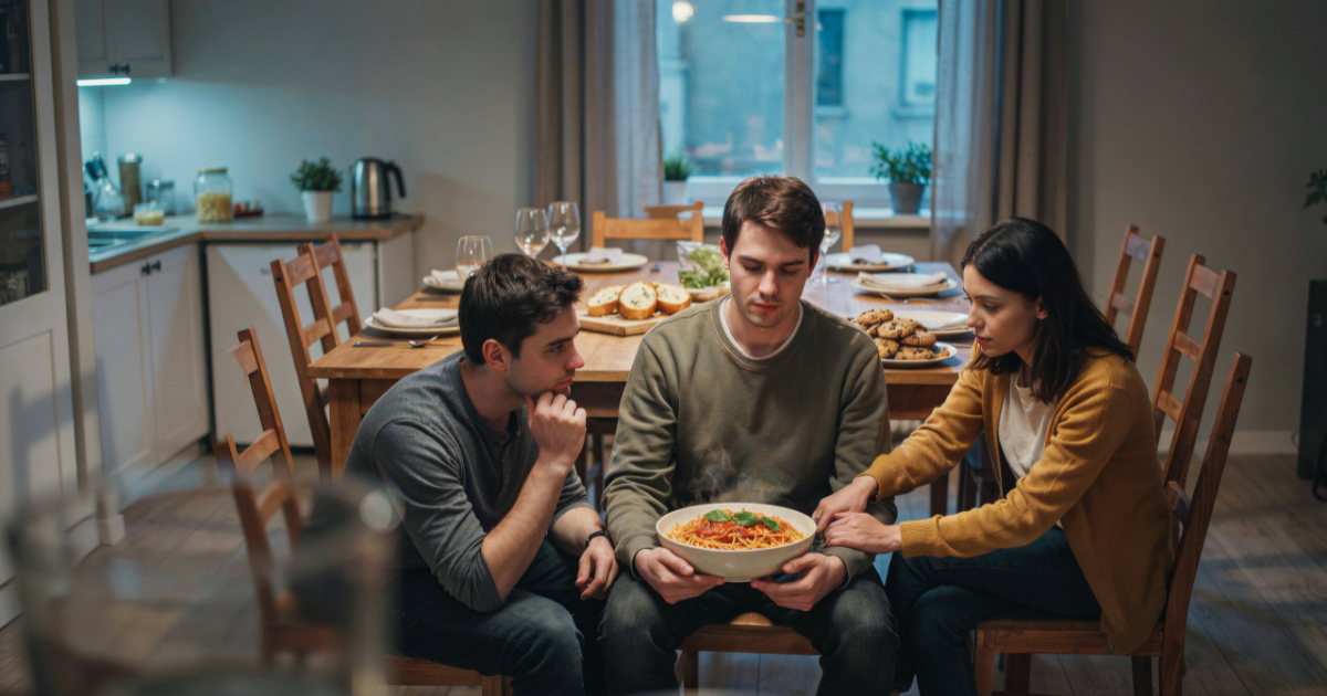 Man Cooks Dinner For Nine Friends, But Only Two Show Up And Finally Tell Him The Truth Man Cooks Dinner For Nine Friends, But Only Two Show Up And Finally Tell Him The Truth
