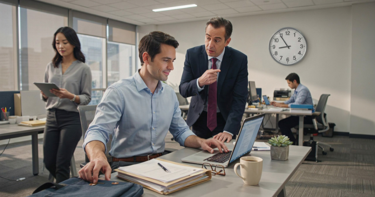 Boss Orders Employee To Clock Out At 5, Then Gets Furious When He Actually Does It