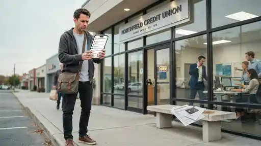 The Credit Union Locked His Money for a Month, So He Spent $3 Making Their Social Media Explode
