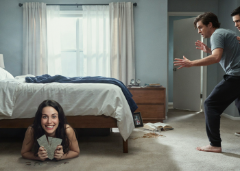 Man Thinks His Wife Is Playing a Creepy Peeking Game, Then Finds Her Hiding Under the Bed With a Shard of Glass