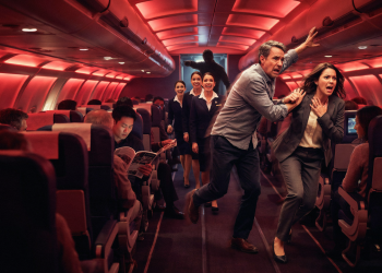 Man Wakes Up Mid-Flight Over an Endless Ocean, Then Realizes Every Clock Is Frozen at 4:03 AM