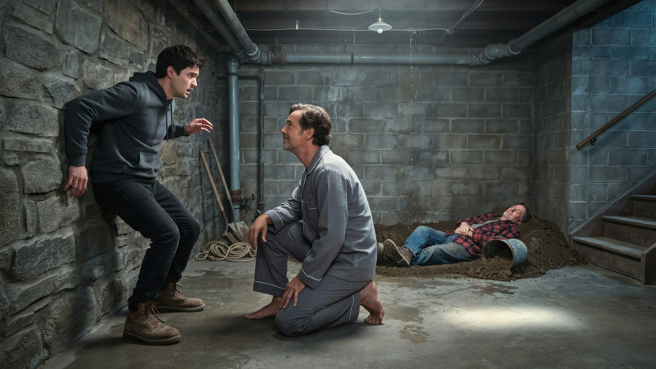 Man Thinks His Retired Dad Is Acting Younger Then Finds His Real Father Buried in the Basement Man Thinks His Retired Dad Is Acting Younger Then Finds His Real Father Buried in the Basement