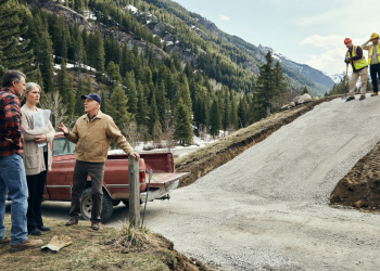 Neighbor Builds Driveway on Elderly Couple’s Land, Then Their Friend Parks a Truck to Stop Him