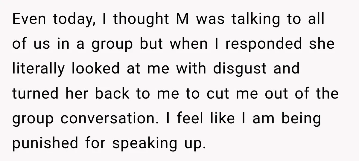 She Tried to Handle Her Difficult Coworker Through Supervisors, Then Went to HR After a Headlock Even today, I thought M was talking to all of us in a group but when I responded she literally looked at me with disgust and turned her back to...
