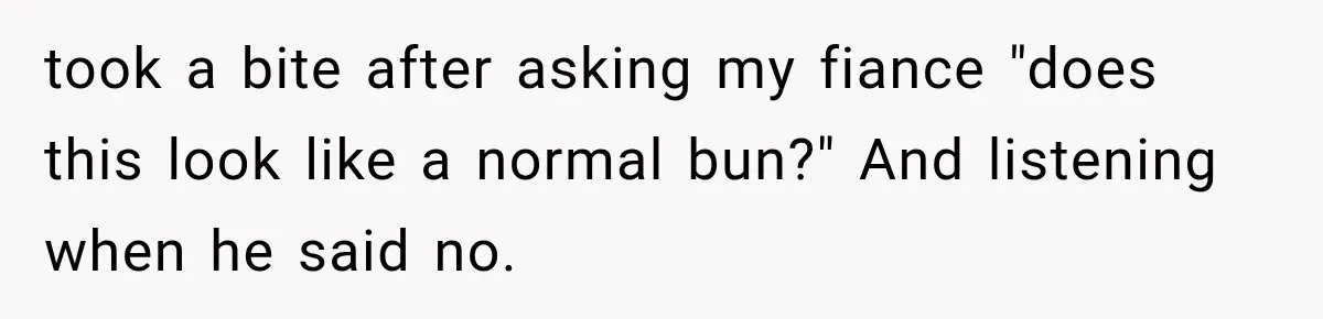 Waitress Screams Across Steakhouse and Snatches Mom’s Plate Seconds Before a Dangerous Allergy Mistake took a bite after asking my fiance "does this look like a normal bun?" And listening when he said no.
