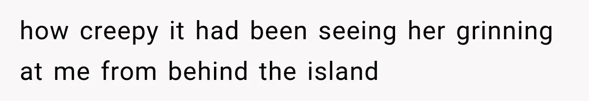 Man Thinks His Wife Is Playing a Creepy Peeking Game, Then Finds Her Hiding Under the Bed With a Shard of Glass how creepy it had been seeing her grinning at me from behind the island