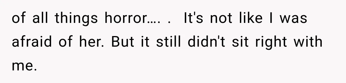 Man Thinks His Wife Is Playing a Creepy Peeking Game, Then Finds Her Hiding Under the Bed With a Shard of Glass of all things horror…. . It's not like I was afraid of her. But it still didn't sit right with me.