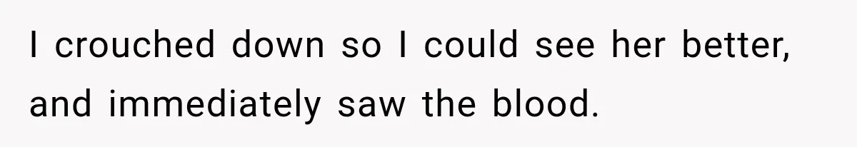 Man Thinks His Wife Is Playing a Creepy Peeking Game, Then Finds Her Hiding Under the Bed With a Shard of Glass I crouched down so I could see her better, and immediately saw the blood.
