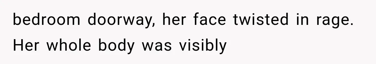 Man Thinks His Wife Is Playing a Creepy Peeking Game, Then Finds Her Hiding Under the Bed With a Shard of Glass bedroom doorway, her face twisted in rage. Her whole body was visibly