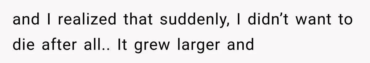 Man Wakes Up Mid-Flight Over an Endless Ocean, Then Realizes Every Clock Is Frozen at 4:03 AM and I realized that suddenly, I didn’t want to die after all.. It grew larger and