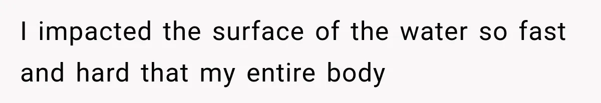Man Wakes Up Mid-Flight Over an Endless Ocean, Then Realizes Every Clock Is Frozen at 4:03 AM I impacted the surface of the water so fast and hard that my entire body
