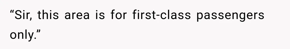 Man Wakes Up Mid-Flight Over an Endless Ocean, Then Realizes Every Clock Is Frozen at 4:03 AM “Sir, this area is for first-class passengers only.”