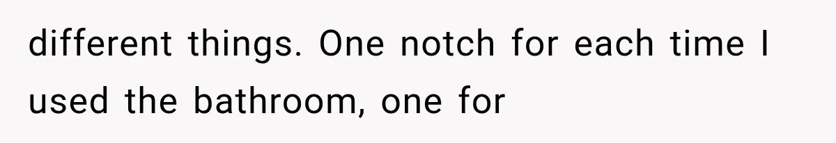 Man Wakes Up Mid-Flight Over an Endless Ocean, Then Realizes Every Clock Is Frozen at 4:03 AM different things. One notch for each time I used the bathroom, one for