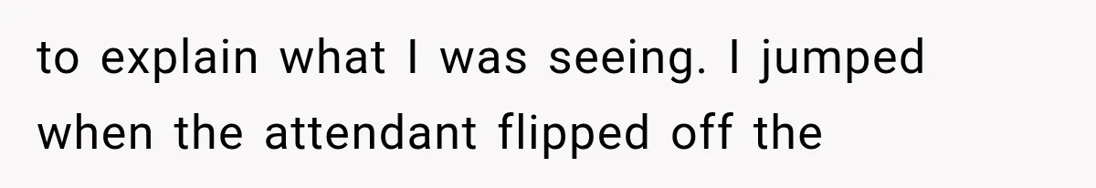 Man Wakes Up Mid-Flight Over an Endless Ocean, Then Realizes Every Clock Is Frozen at 4:03 AM to explain what I was seeing. I jumped when the attendant flipped off the