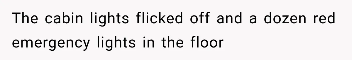 Man Wakes Up Mid-Flight Over an Endless Ocean, Then Realizes Every Clock Is Frozen at 4:03 AM The cabin lights flicked off and a dozen red emergency lights in the floor
