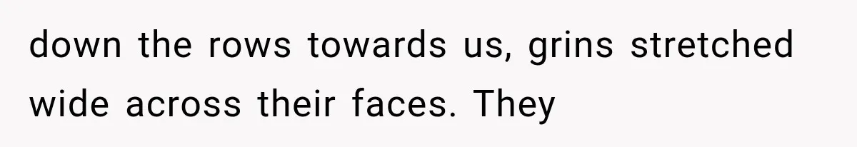 Man Wakes Up Mid-Flight Over an Endless Ocean, Then Realizes Every Clock Is Frozen at 4:03 AM down the rows towards us, grins stretched wide across their faces. They