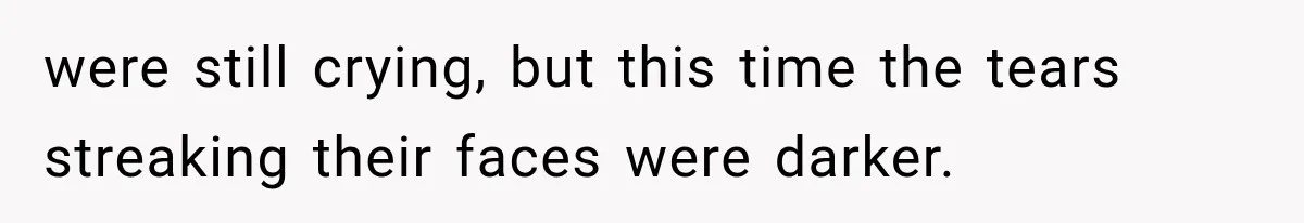 Man Wakes Up Mid-Flight Over an Endless Ocean, Then Realizes Every Clock Is Frozen at 4:03 AM were still crying, but this time the tears streaking their faces were darker.