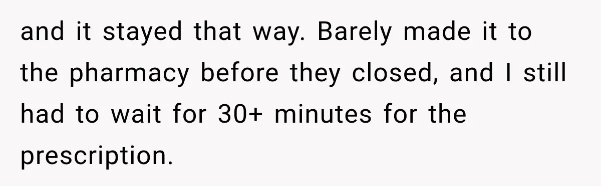 Worker Forgets Her Water During a Heatwave, Then One Young Customer Notices What Nobody Else Did and it stayed that way. Barely made it to the pharmacy before they closed, and I still had to wait for 30+ minutes for the prescription.